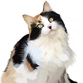 Retrato Digital de Mascota Illustrator. Traditional illustration project by bearzena - 07.23.2023