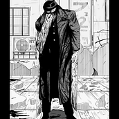 Katana-man de Chainsaw Man Parte 1. Un proyecto de Ilustración tradicional de Ignacio Torres Avila - 04.01.2023