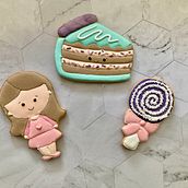 My project for course: Cookie Decoration with Royal Icing for Beginners. Design, Painting, and DIY project by p_gyongyi97 - 07.24.2023