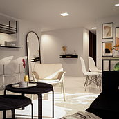 Apto turístico Medayork. Architecture, Interior Architecture, Digital Architecture, and ArchVIZ project by sebastian copete mayo - 07.24.2023