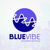 Identidade Visual - Blue Vibe. Br, ing & Identit project by Felipe Lima - 07.26.2023