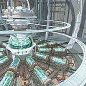 Future Factory. 3D, and 3D Modeling project by r_k_3d - 06.27.2023