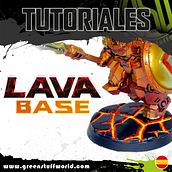 Tutorial de pintura: Lava Base. Acr, lic Painting, Painting, Decorative Painting, Arts, Crafts, Set Design, and DIY project by Green Stuff World - 12.25.2022