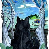 Mon projet du cours : Introduction à l’illustration pour enfants. Ilustração tradicional, Artes plásticas, Pintura, Desenho a lápis, Desenho, Pintura em aquarela, Ilustração infantil, e Narrativa projeto de Sandrine ALVES - 26.07.2023