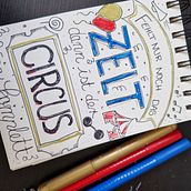 Mein Abschlussprojekt für den Kurs: Kreative Doodles und Handlettering für Anfänger. Traditional illustration, Lettering, Drawing, H, and Lettering project by Dominika B. - 07.26.2023