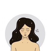 Flores y yo. Un progetto di Illustrazione tradizionale di Andrea Yanalthe Espinosa Velazquez - 12.03.2020
