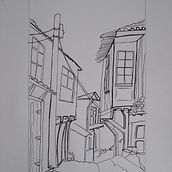 VILA. Sketching, Drawing, Architectural Illustration, Sketchbook & Ink Illustration project by Carlos Rangel - 07.23.2023