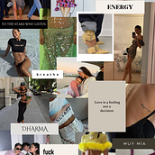 M MOODBOARD. U1. Fashion Illustration	 project by María Sáenz Varea - 07.27.2023