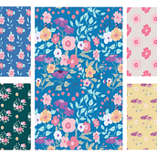 Il mio progetto del corso: Fondamenti di pattern design. Design, Traditional illustration, Graphic Design, and Pattern Design project by Annarita - 07.27.2023