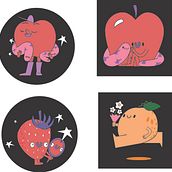 My project for course: Creative Character Design for Products. Un progetto di Illustrazione tradizionale, Character design e Illustrazione digitale di zaneta_aradska - 27.07.2023