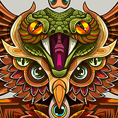 Sacred Forest Godness. Traditional illustration, Fine Arts, Pencil Drawing, and Drawing project by Camilo Ducuara Gordillo - 07.27.2023
