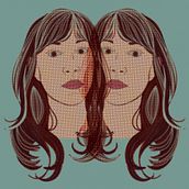Procreate Self Portrait Using Halftone Effects. Een project van Traditionele illustratie van Melissa Dumas - 25.07.2023