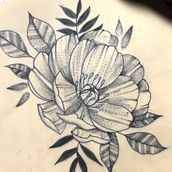 My project for course: Tattoo for Beginners. Tattoo Design project by marlene_10_2 - 07.27.2023