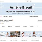 My project for course: YouTube Channel Growth Strategy. Un projet de Marketing, Réseaux sociaux, Marketing digital, Marketing de contenu , et Marketing pour YouTube de BREUIL Amélie - 28.07.2023