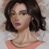 My project for course: Digital Fantasy Portraits with Photoshop. Traditional illustration, Drawing, Digital Illustration, Portrait Drawing, Digital Drawing, and Digital Painting project by Joie Kristine Lacsina - 07.28.2023