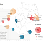 Lignite Production in Germany . Desain Informasi, Desain Interaktif & Infografis proyek oleh hildebrand_sofia - 07.28.2023
