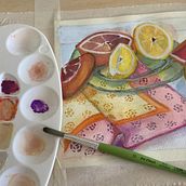 Il mio progetto del corso: Creazione di opere d'arte espressive con la pittura a gouache. Fine Arts, Painting, Color Theor, and Gouache Painting project by Patrizia Sasso - 07.28.2023