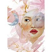 Mon projet du cours : Portrait illustré à l’aquarelle. Un projet de Illustration traditionnelle, Beaux Arts, Peinture, Dessin, Aquarelle, Dessin de portrait , et Dessin artistique de mél Vissuzaine - 29.07.2023