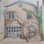 Mi proyecto del curso: Dibujo arquitectónico expresivo con marcadores de colores Ein Projekt aus dem Bereich Skizzenentwurf, Zeichnung, Architektonische Illustration, Sketchbook und Illustration mit Tinte von sag_alonso - 19.07.2023