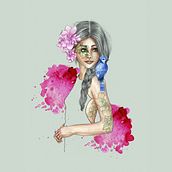 CHICA BONITA. Un proyecto de Ilustración tradicional de Luz Stella Romero - 13.04.2018