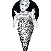 My project for course: Blackwork Tattoo Design. Traditional illustration, Digital Illustration, and Tattoo Design project by Lee Chapmaniac - 07.29.2023