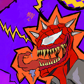 Punk Venom Aranha . Projekt z dziedziny Ilustracja c i frowa użytkownika Douglas Brito - 09.07.2023