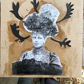 Mon projet du cours : Initiation à la technique traditionnelle de l'encaustique. Arts, Crafts, Fine Arts, Collage, Paper Craft, and DIY project by Rafi Danover - 07.30.2023