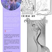 Ilustración de personajes estilizados: de la referencia al dibujo. Un proyecto de Ilustración tradicional, Diseño de personajes e Ilustración digital de Jose H. Alhambra - 31.07.2023