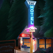 Mi proyecto del curso: Ilustración digital cinematográfica con Photoshop Ein Projekt aus dem Bereich Traditionelle Illustration, Digitale Illustration und Concept Art von Andrea Varela - 31.07.2023