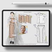 Mi proyecto del curso: Artbook de moda: crea figurines en Adobe Illustrator. Un projet de Illustration traditionnelle, Design graphique, Illustration vectorielle, St, lisme, Illustration numérique et Illustration de mode de guadaarrebola - 09.06.2023