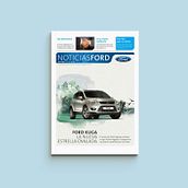 Revista Communicación Interna para Ford Argentina . Editorial Design project by Natalia Gigliotti - 07.31.2023