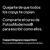 Proyecto final de "Copywriting para copywriters" (PutosModernos). Een project van  Reclame, Cop, writing, Stor, telling y Communicatie van Uxue Ajuriagoxeascoa Esquíroz - 01.08.2023