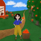 My project for course: Children’s Illustration with Procreate: Paint Magical Scenes. Un progetto di Illustrazione tradizionale, Illustrazione digitale, Illustrazione infantile, Pittura digitale e Albo illustrato di Alecia - 26.07.2023