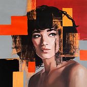 My project for course: Artistic Oil Portraiture on Paper. Un projet de Beaux Arts, Peinture , et Peinture à l'huile de Ola - 31.07.2023