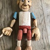 My project for course: Wooden Marionettes: Making Puppets from Scratch. Un progetto di Artigianato e Falegnameria  di Michael Jacobæus - 30.07.2023