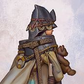 Vagabond girl. Concept Art, Video Games, and Digital Painting project by Loris Goguey - 08.01.2023