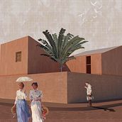 Mi proyecto del curso: Representación gráfica de proyectos arquitectónicos. Un projet de Architecture, Design graphique, Architecture d'intérieur, Design d'intérieur, Paysagisme, Collage, Architecture numérique et Illustration architecturale de Steven Leal - 01.08.2023