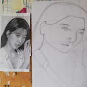 Mi proyecto del curso: Retrato realista con lápiz de grafito. Un progetto di Illustrazione tradizionale, Belle arti, Bozzetti, Disegno di ritratti, Disegno realistico, Disegno artistico e Disegno anatomico di Liane Heraldin Rodriguez Daza - 02.08.2023