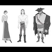 Mi proyecto del curso: Introducción al diseño de personajes para animación y videojuegos. Traditional illustration, Animation, Character Design, Video Games, and Game Design project by Aylén Dorado Jurge - 08.02.2023