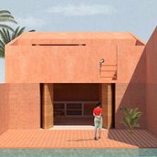 Mi proyecto del curso: Representación gráfica de proyectos arquitectónicos. Architecture, Graphic Design, Interior Architecture, Interior Design, L, scape Architecture, Collage, Digital Architecture, and Architectural Illustration project by Sergio Aceves Mtz - 07.02.2023