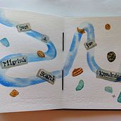 My project for course: Creative Watercolor Sketching for Beginners. Traditional illustration, Sketching, Creativit, Drawing, Watercolor Painting, and Sketchbook project by pat - 08.02.2023