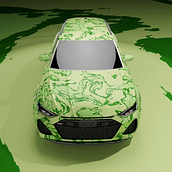 My project for course: Intro to 3D Livery Design: Decals for Digital Cars. 3D, and 3D Modeling project by lorenzomancusi - 08.02.2023