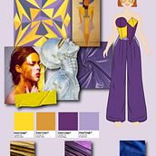 Mi proyecto del curso: Artbook de moda: crea figurines en Adobe Illustrator. Projekt z dziedziny Trad, c, jna ilustracja, Projektowanie graficzne, Grafika wektorowa, Projektowanie mod, Ilustracja c, frowa i Ilustracja modowa użytkownika Lila Suarez Vazquez - 02.08.2023