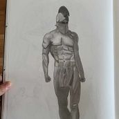 Mon projet du cours : Dessin anatomique pour débutants. Fine Arts, Sketching, Pencil Drawing, Drawing, Realistic Drawing, and Figure Drawing project by fromage.nathan - 08.02.2023