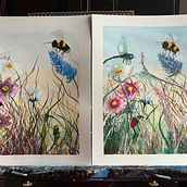 My project for course: Illustrating the Natural World with Watercolor and Charcoal. Ilustração tradicional, Pintura e Ilustração naturalista projeto de Cathy - 31.07.2023