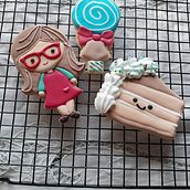 Mi proyecto del curso: Decoración de galletas con royal icing para principiantes. Design, Painting, DIY, Traditional illustration, and Advertising project by legaria_manuela - 08.08.2023