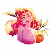 My project for course: Cartoon-Style Character Portraits with Procreate. Projekt z dziedziny Projektowanie postaci, Ilustracja c, frowa, R, sunek c, frow, Malarstwo c i frowe użytkownika Olga Trawińska - 02.07.2023