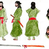 Mi proyecto del curso: Dibujo de personajes manga desde cero. Un progetto di Illustrazione tradizionale, Character design, Fumetto, Disegno a matita, Disegno e Manga di agus_delafuente_2003 - 03.08.2023