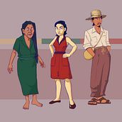 Meu projeto do curso: Introdução ao desenho de personagens para animação e videogames Ein Projekt aus dem Bereich Traditionelle Illustration, Animation, Design von Figuren, Videospiele und Design für Videospiele von Diogo Lima - 03.08.2023