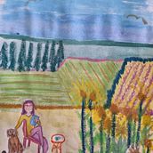 Mijn project van de cursus: Schetsboekoefeningen voor artistieke groei. Traditional illustration, Fine Arts, Sketching, Drawing, and Sketchbook project by Natasja - 08.03.2023